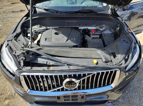 YV4102CKXN1838869 2022 VOLVO XC90 Charcoal Vista del compartimento del motor