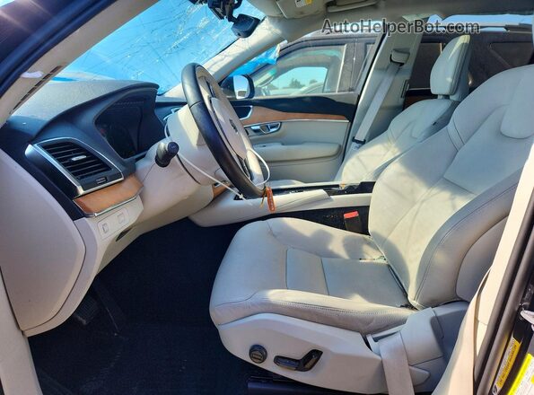 YV4102CKXN1838869 2022 VOLVO XC90 Charcoal Vista interior delantera