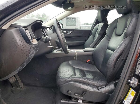 YV4102DK0M1728376 2021 VOLVO XC60 Black VIN კოდის სტიკერის ხედი