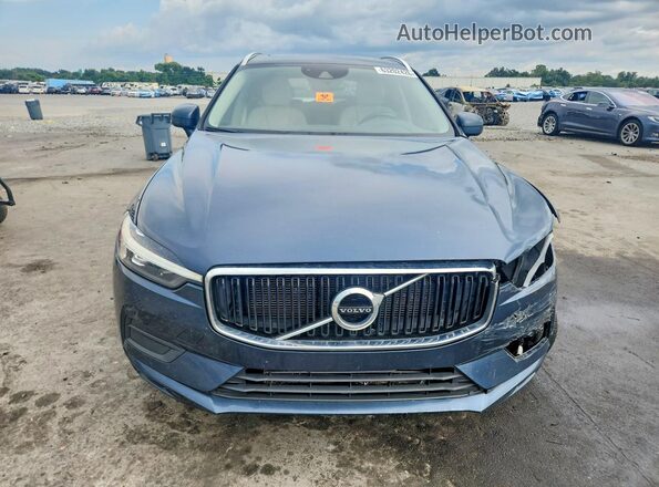 YV4102DK9M1798426 2021 VOLVO XC60 Blue Front view