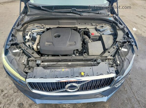 YV4102DK9M1798426 2021 VOLVO XC60 Blue Engine compartment view