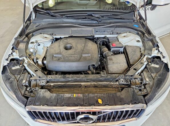YV4102DL3M1886154 2021 VOLVO XC60 Белый Вид подкапотного пространства