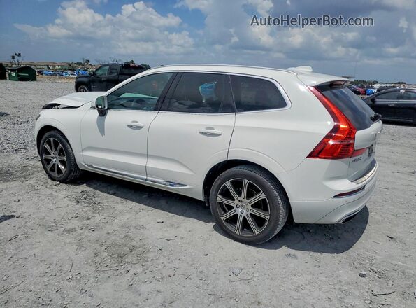 YV4102DL7L1565247 2020 VOLVO XC60 White Tył lewy