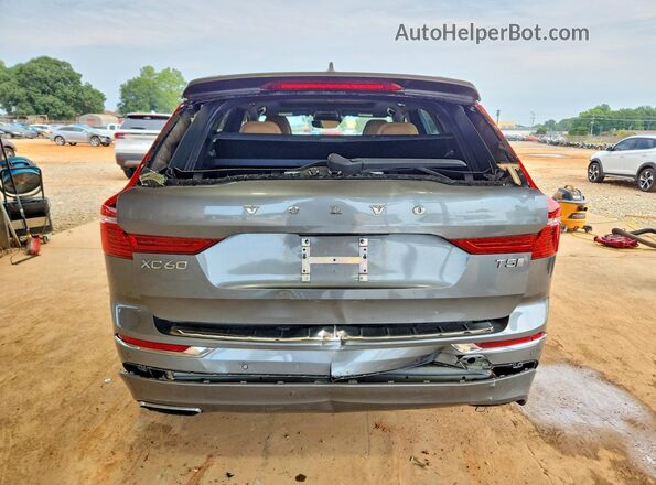 YV4102DL8L1559926 2020 VOLVO XC60 Gray Հետևի տեսք