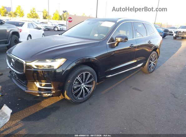 YV4102DLXM1728040 2021 VOLVO XC60 Black Front left