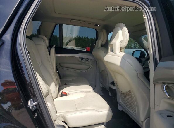 YV4102KK0H1119684 2017 VOLVO XC90 Black Vista de los asientos traseros