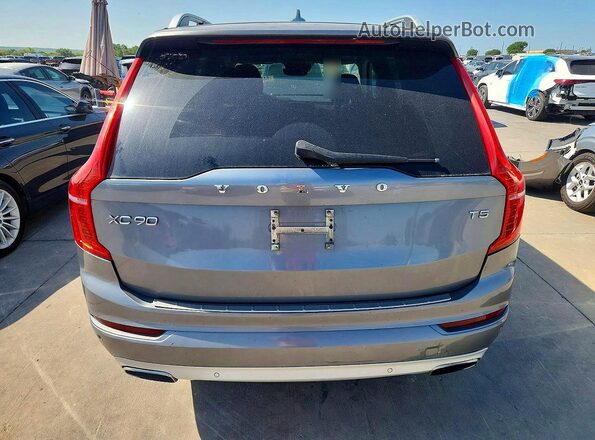 YV4102KK2H1138480 2017 VOLVO XC90 Серый Вид сзади