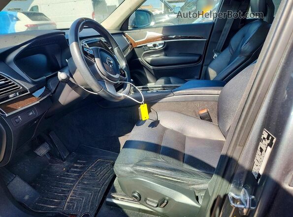 YV4102KK2H1138480 2017 VOLVO XC90 Серый Вид салона спереди