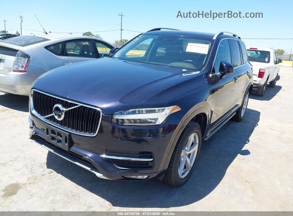 YV4102KK2H1141301 2017 VOLVO XC90 Dark Blue Przód lewy