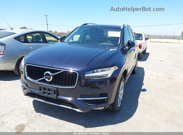 YV4102KK2H1141301 2017 VOLVO XC90 Dark Blue Widok z przodu