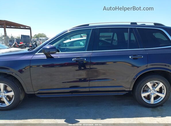 YV4102KK2H1141301 2017 VOLVO XC90 Dark Blue Widok wnętrza 360 stopni