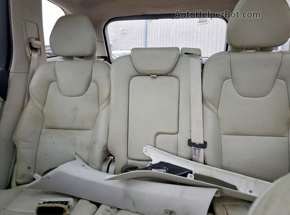 YV4102KK7H1120069 2017 VOLVO XC90 Black Vista de los asientos traseros