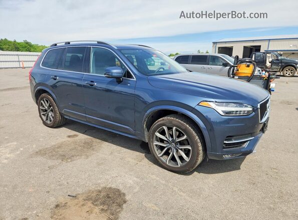 YV4102PK0K1423677 2019 VOLVO XC90 Синий Передняя правая четверть