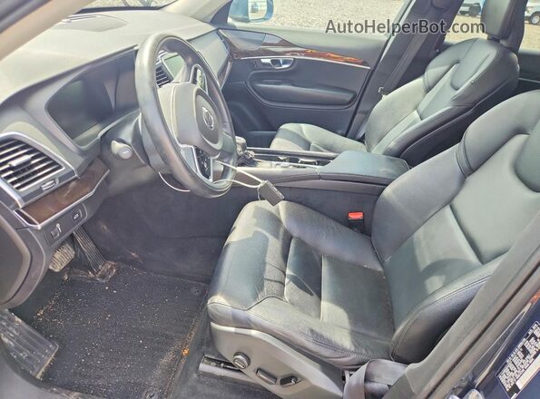 YV4102PK0K1423677 2019 VOLVO XC90 Синий Вид салона спереди
