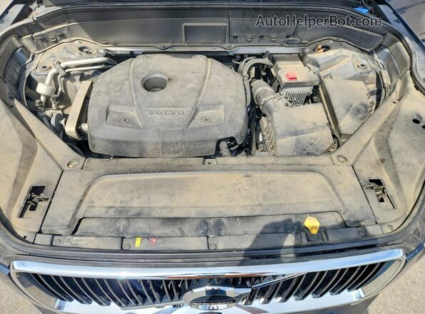 YV4102PK0K1423677 2019 VOLVO XC90 Синий Вид задней части салона