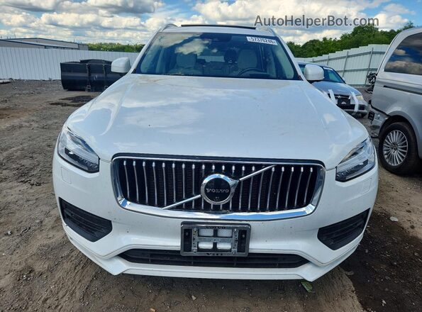 YV4102PK3M1699077 2021 VOLVO XC90 White Դիմացի տեսք