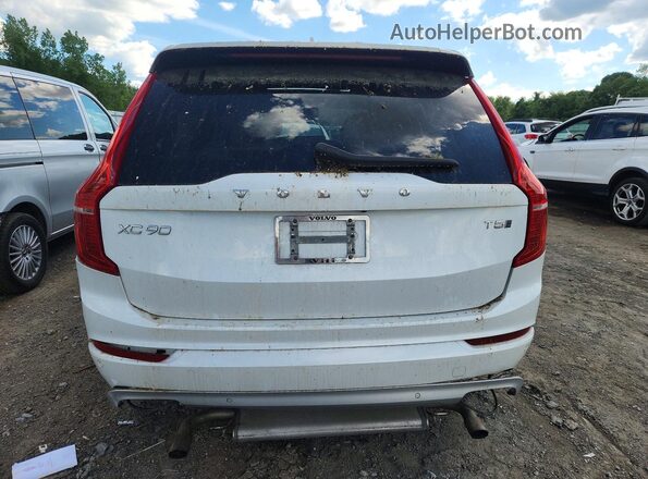 YV4102PK3M1699077 2021 VOLVO XC90 White Հետևի տեսք