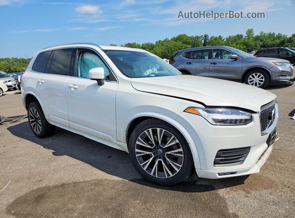YV4102PK4L1617808 2020 VOLVO XC90 Белый Передняя правая четверть