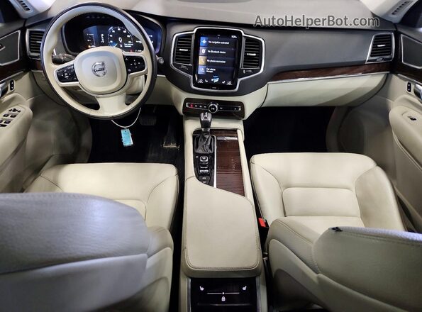 YV4102PK7K1470947 2019 VOLVO XC90 Black Dashboard view