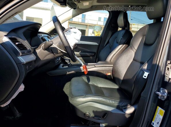 YV4102PK7M1679138 2021 VOLVO XC90 Gray Вид салону спереду