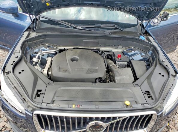 YV4102PK9N1797435 2022 VOLVO XC90 Blue ძრავის განყოფილების ხედი