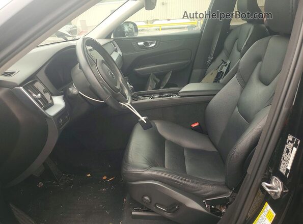YV4102RK0L1417473 2020 VOLVO XC60 Black Вид салону спереду