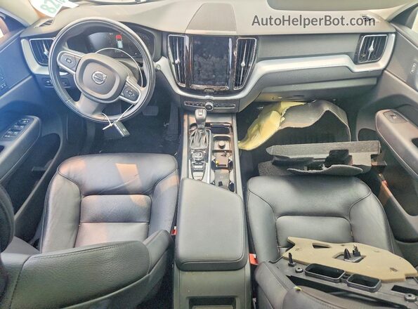 YV4102RK0L1417473 2020 VOLVO XC60 Black Вид панелі приладів