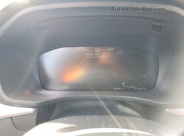 YV4102RK0L1571021 2020 VOLVO XC60 Blue Вид щитка приладів