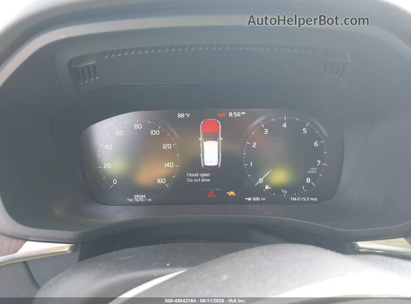 YV4102RK3M1722967 2021 VOLVO XC60 Black Вид задніх сидінь