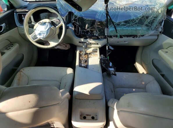 YV4102RK4J1064572 2018 VOLVO XC60 Blue Widok deski rozdzielczej