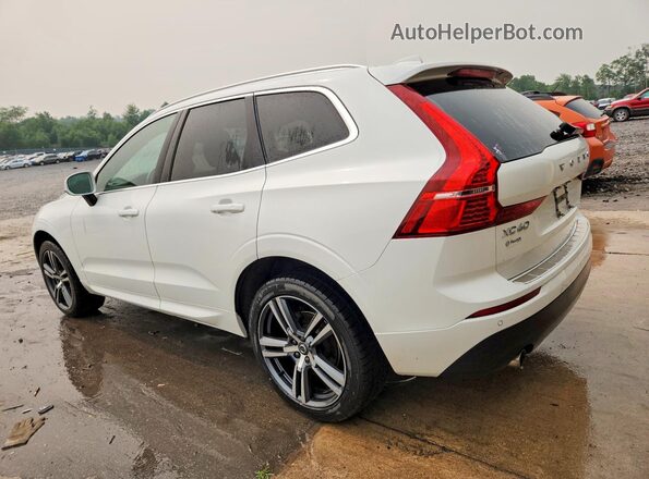 YV4102RK4M1758084 2021 VOLVO XC60 White Rear left