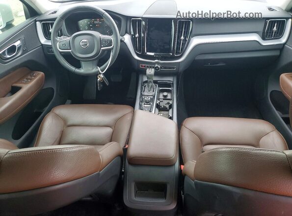 YV4102RK5L1597906 2020 VOLVO XC60 White წინა პანელის ხედი