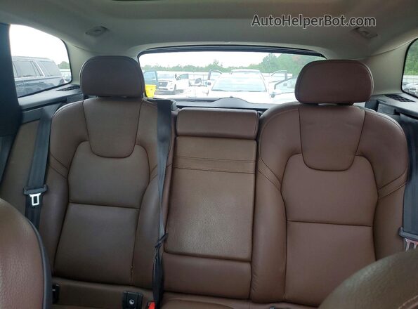 YV4102RK5L1597906 2020 VOLVO XC60 White უკანა სავარძლების ხედი