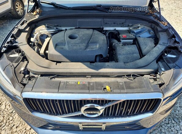 YV4102RK6L1503970 2020 VOLVO XC60 Blue ძრავის განყოფილების ხედი