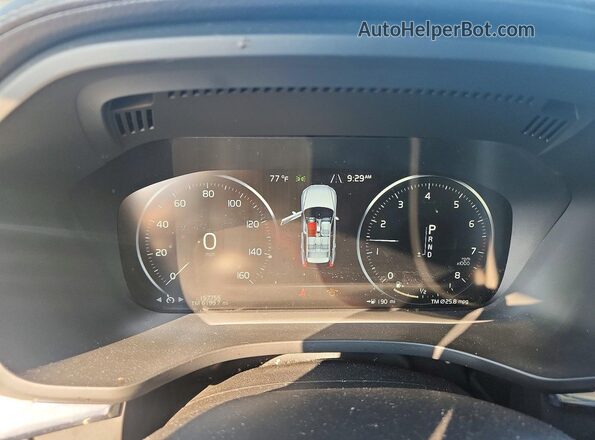 YV4102RL4M1824075 2021 VOLVO XC60 Black Vista del cuadro de instrumentos