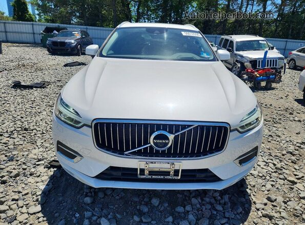 YV4102RL6L1459025 2020 VOLVO XC60 White წინა ხედი