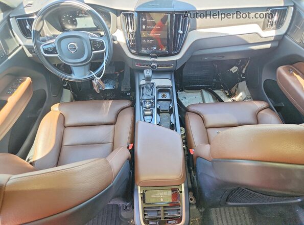 YV4102RL6L1459025 2020 VOLVO XC60 White წინა პანელის ხედი