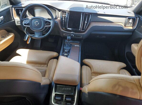 YV4102RL6M1684126 2021 VOLVO XC60 Black Вид панелі приладів