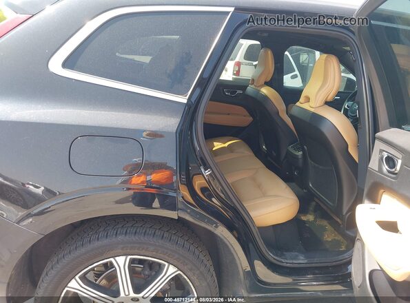 YV4102RL8L1610835 2020 VOLVO XC60 Black Vista de la etiqueta del VIN