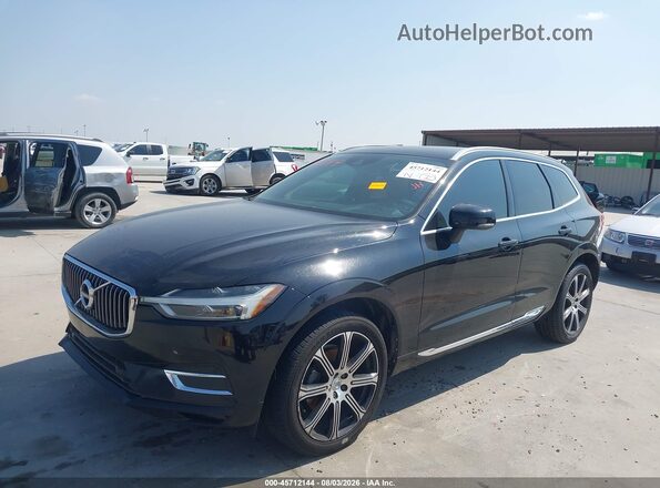 YV4102RL8L1610835 2020 VOLVO XC60 Black Vista tres cuartos delantera izquierda