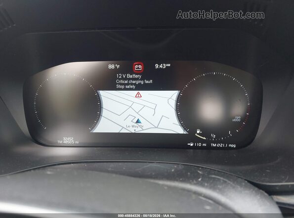 YV4102RL9M1769932 2021 VOLVO XC60 Синий Вид задних сидений