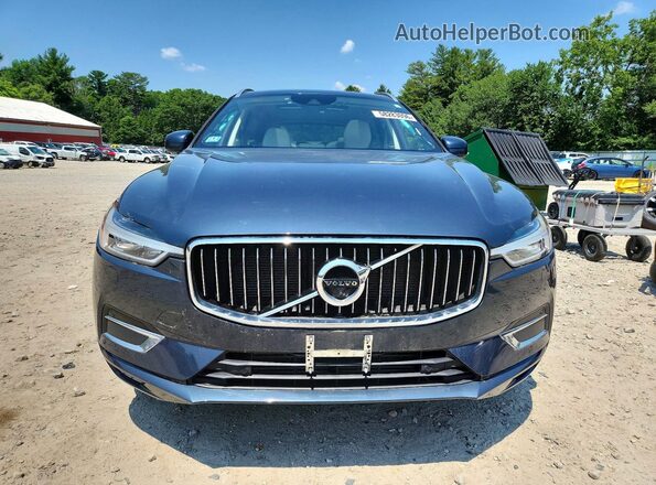 YV4102RLXL1559905 2020 VOLVO XC60 Blue Front view