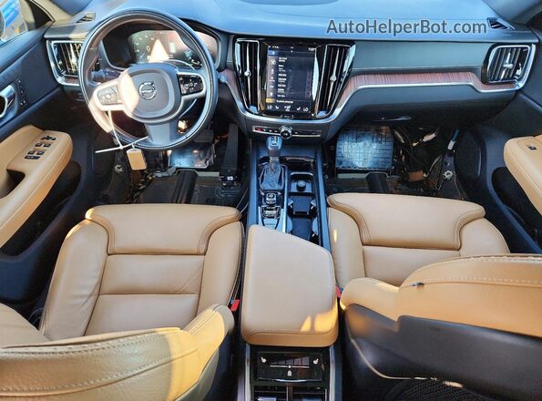 YV4102WK4L1033393 2020 VOLVO V60 Black წინა პანელის ხედი