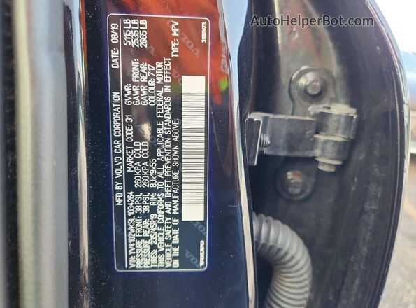 YV4102WK9L1034264 2020 VOLVO V60 Черный Вид подкапотного пространства