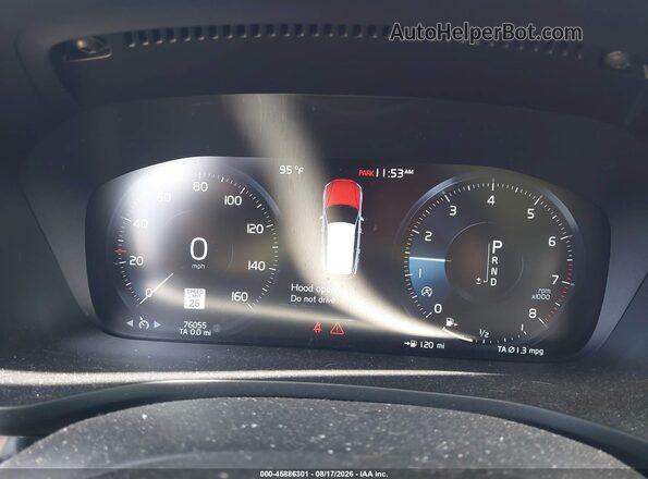YV4102WK9L1042543 2020 VOLVO V60 CROSS COUNTRY Silver Vista de los asientos traseros