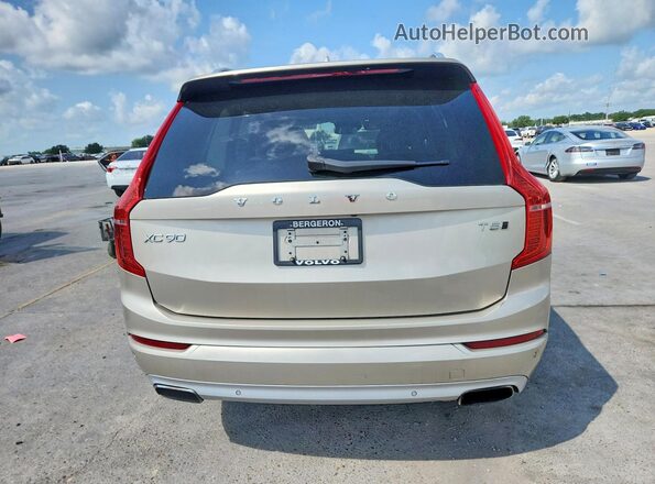 YV4102XK7G1057076 2016 VOLVO XC90 Beige Widok z tyłu