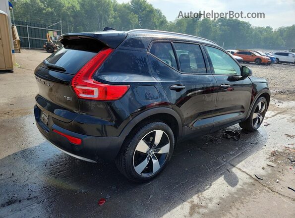 YV4162UK0K2074940 2019 VOLVO XC40 Черный Задняя правая четверть