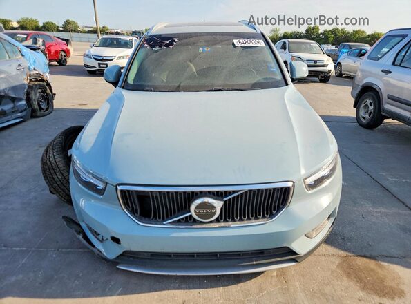 YV4162UK2K2094042 2019 VOLVO XC40 Blue Вид спереду