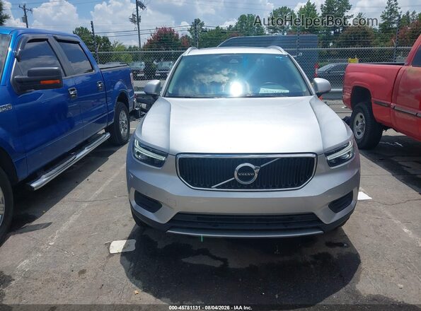 YV4162UK5K2133643 2019 VOLVO XC40 Silver Widok zestawu wskaźników