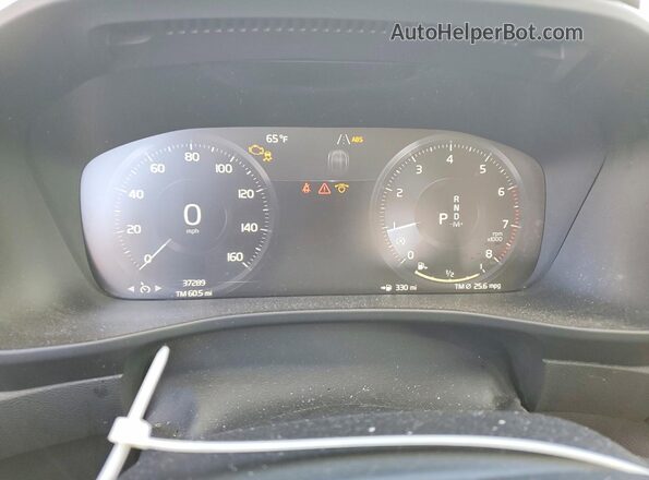 YV4162UK5L2183900 2020 VOLVO XC40 Silver Սարքավորումների վահանակի տեսք